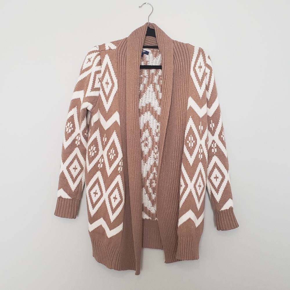 Old Navy Aztec Print Cardigan SP